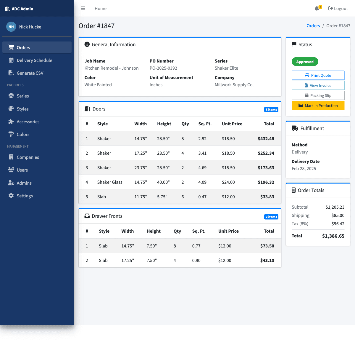 Order Management System